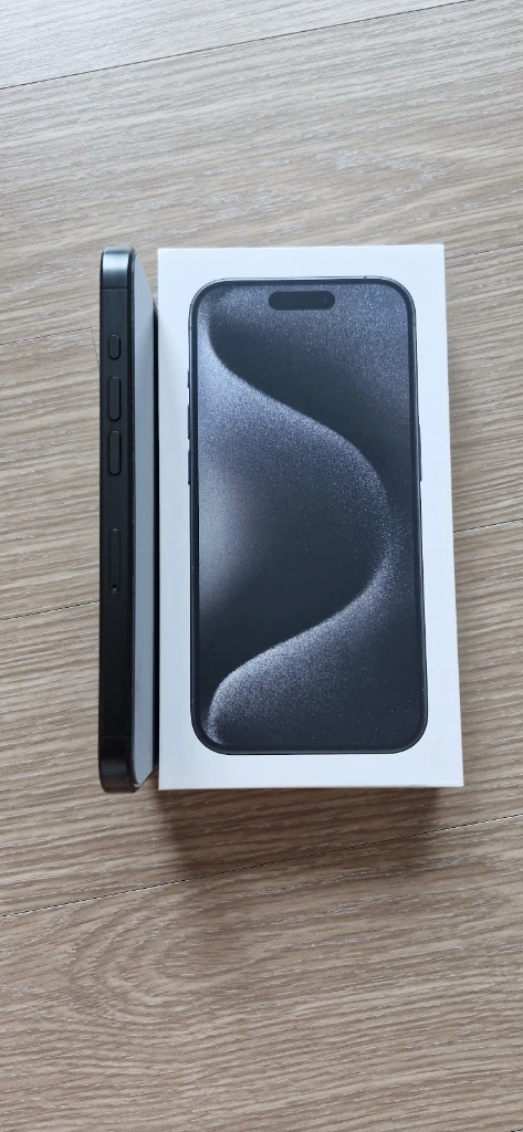 아이폰15PRo 256g 블랙티타늄 이미지