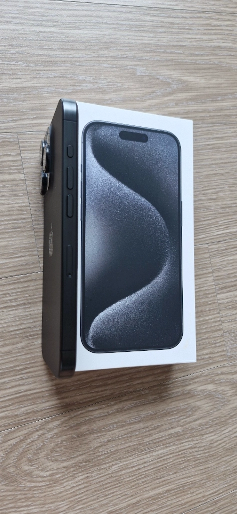 아이폰15PRo 256g 블랙티타늄 이미지
