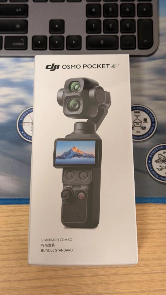 dji 오즈모 포켓 4p 스탠다드 콤보 미개봉 새상품 - 안심되는 중고거래
