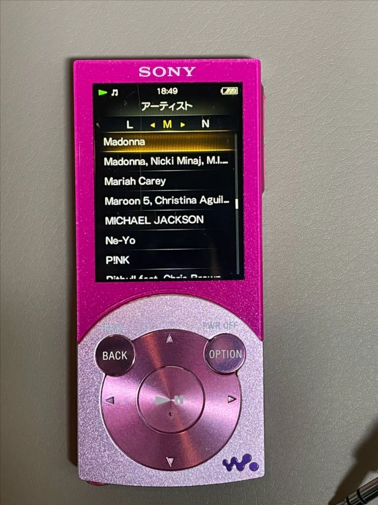 소니 DAP 워크맨 NW-S645 MP3 플레이어 16GB 이미지