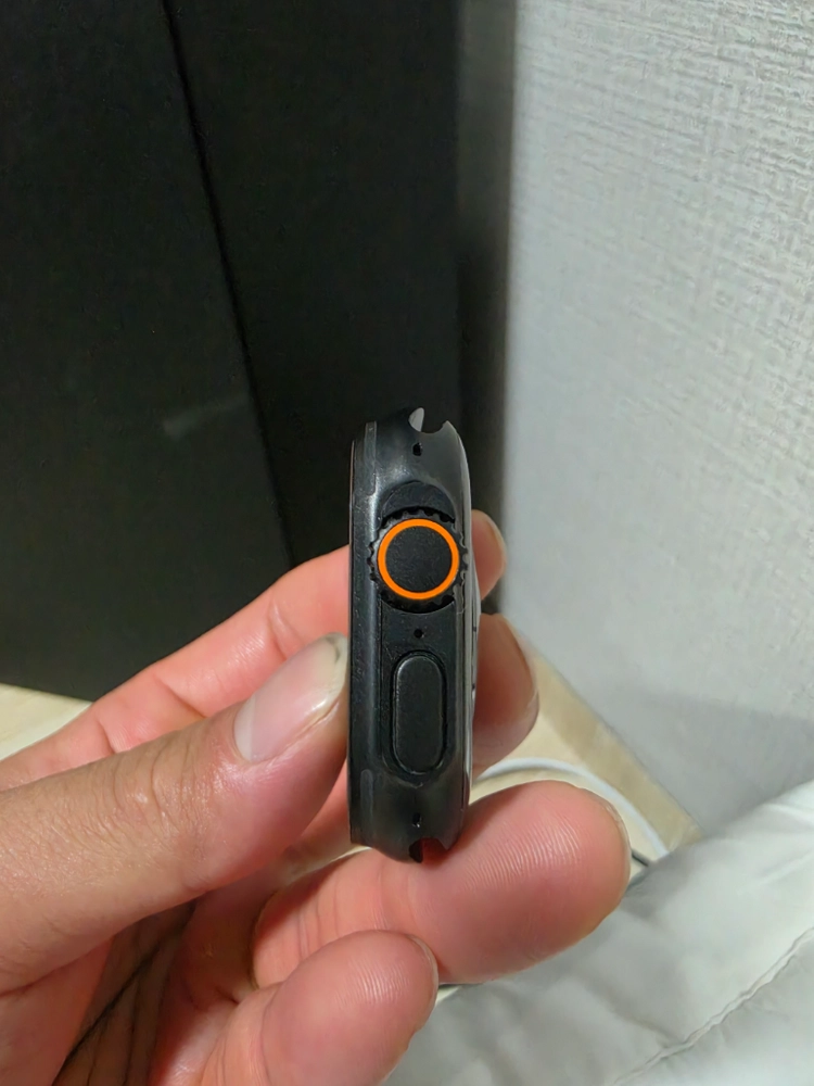 애플워치 울트라2 블랙 티타늄 49mm 셀룰러 이미지