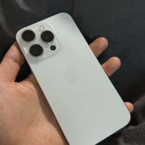 아이폰 15프로 실버 128GB 애플교체새것 이미지