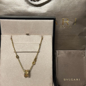 불가리 비제로원 락 펜던트 18K 옐로우골드 다이아 목걸이 358349 이미지