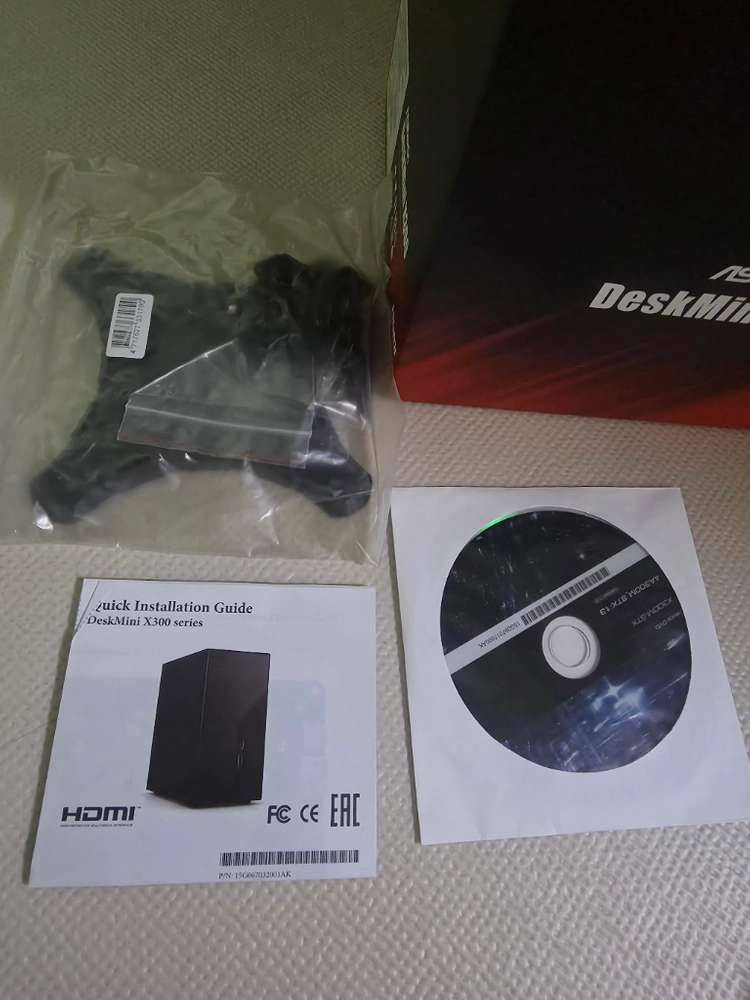 asrock deskmini x300 라이젠7 미니pc 이미지