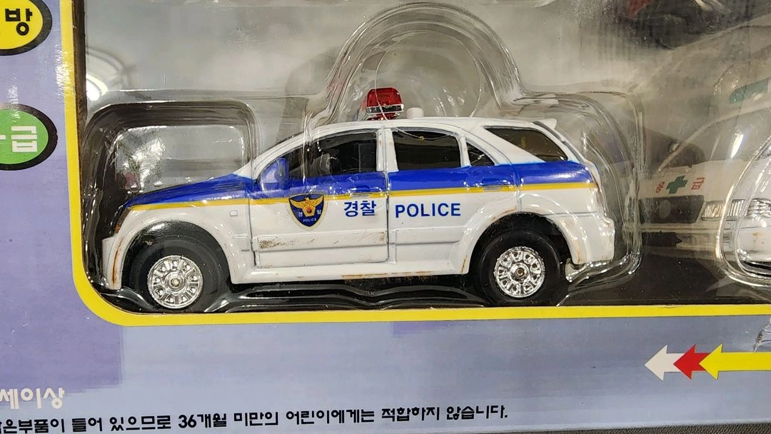 인터토이 뉴긴급구조대 미니카 국산차 모형 이미지
