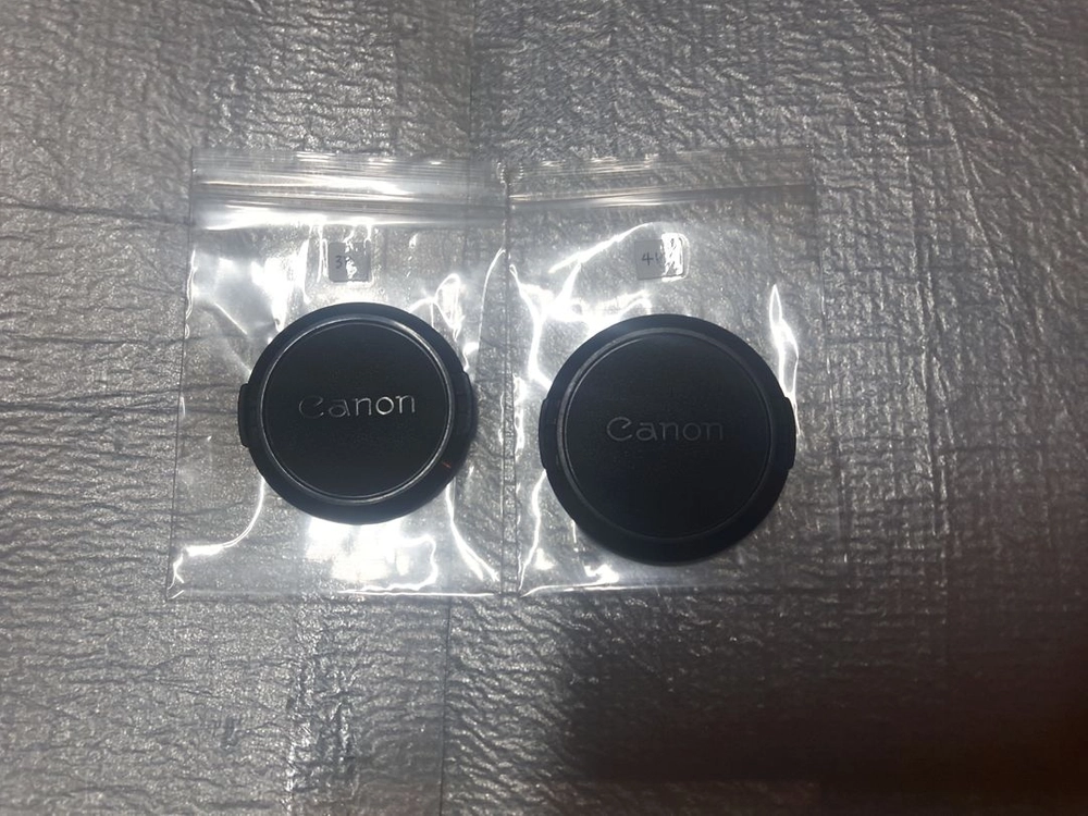 [일본 산] 캐논올드 렌즈캡 (52mm/58mm/67mm)CANON필름카메라/디지털카메라 렌즈용 이미지