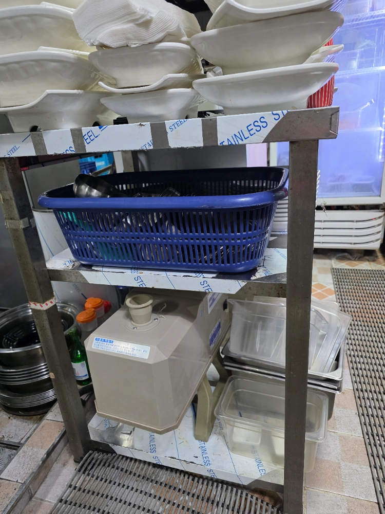 스텐 2단 작업대 이미지