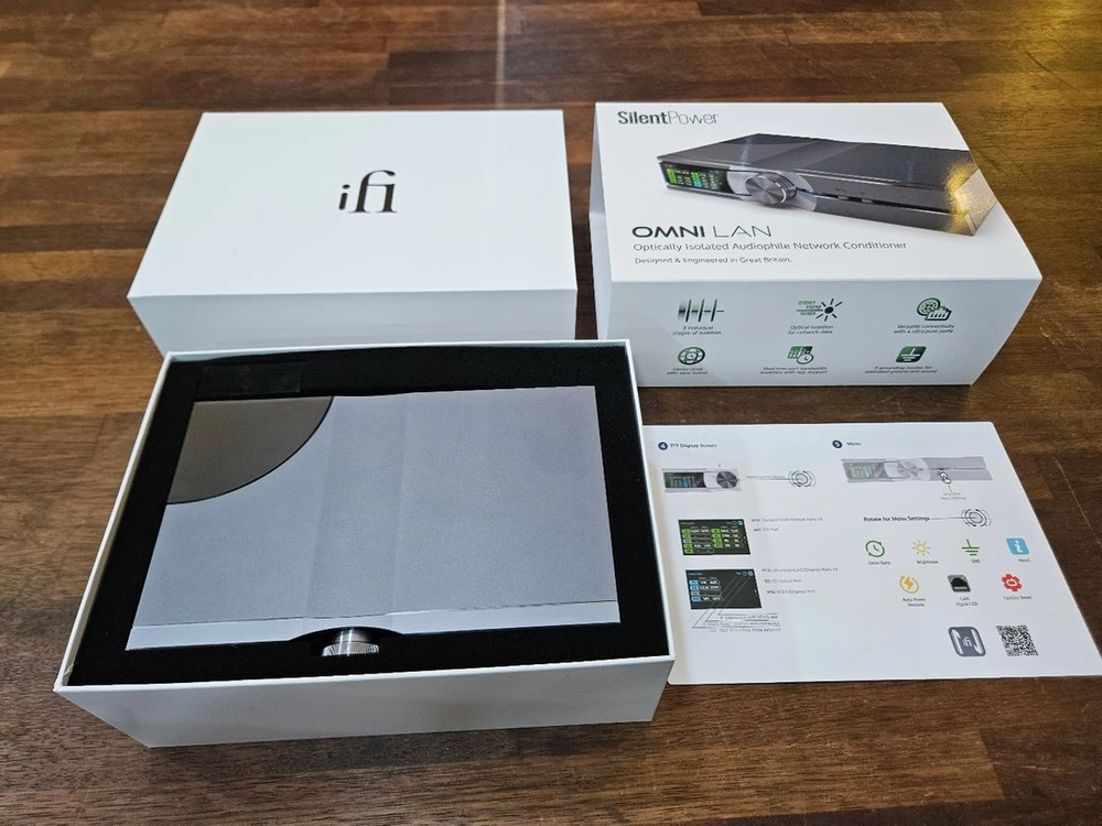 iFi SilentPower OMNI LAN 오디오 허브 이미지