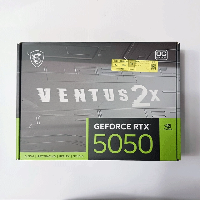 MSI 신품 RTX5050 8G 그래픽 팝니다 - 안심되는 중고거래