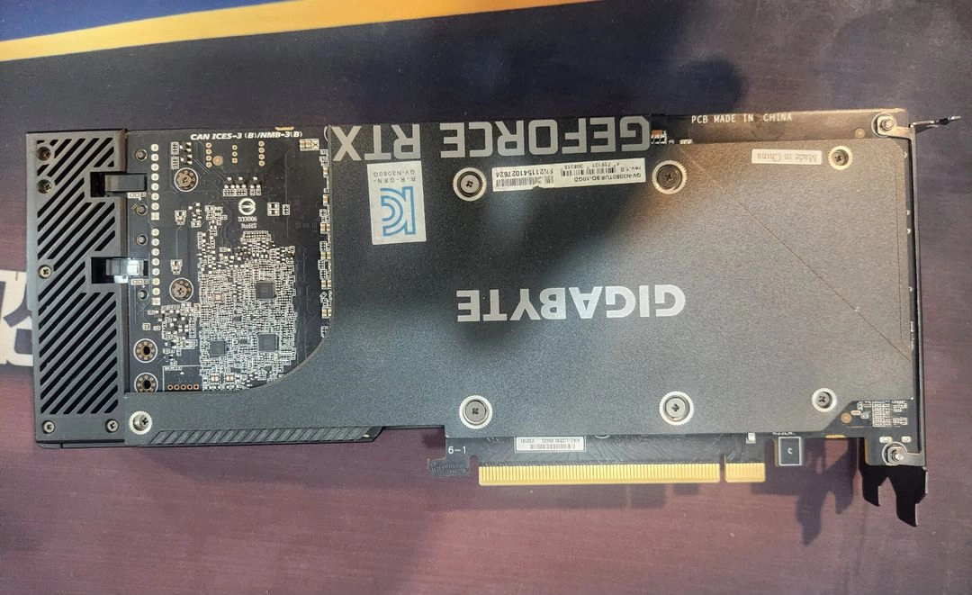 기가바이트 RTX3080 고성능 그래픽카드 팝니다 이미지