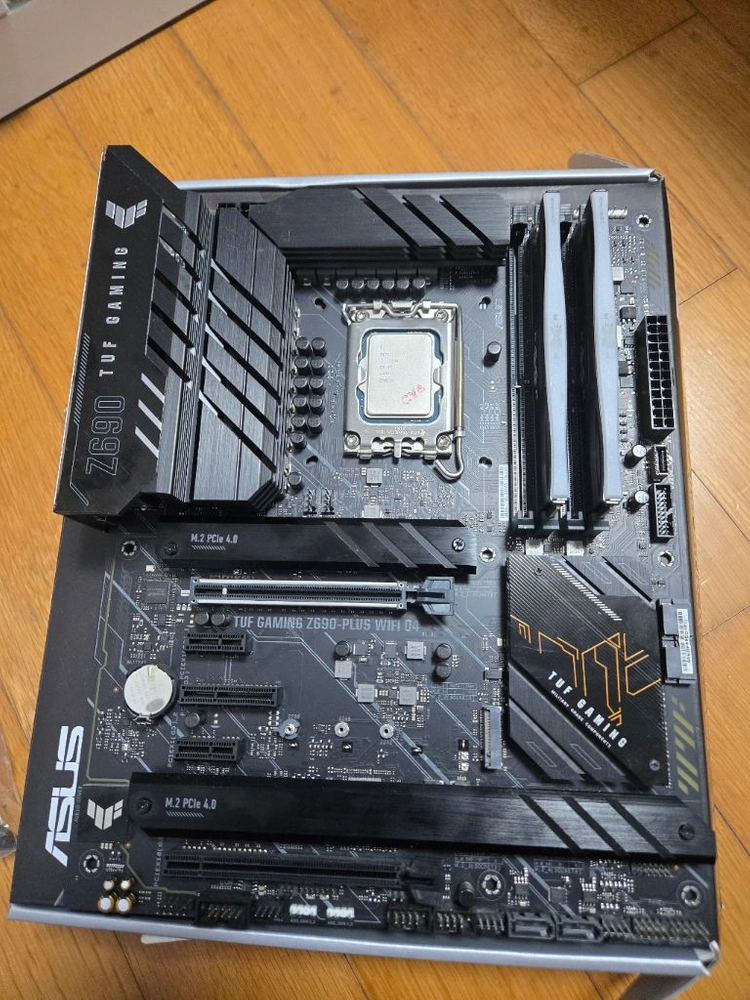 i7-12700kf+Tuf gaming Z690 plus wifi+32gb 램 이미지