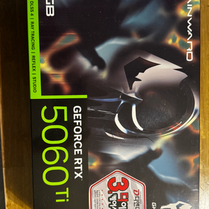 (미사용 새제품) 지포스 RTX 5060ti 게인워드 GHOST 8GB 그래픽카드 이미지