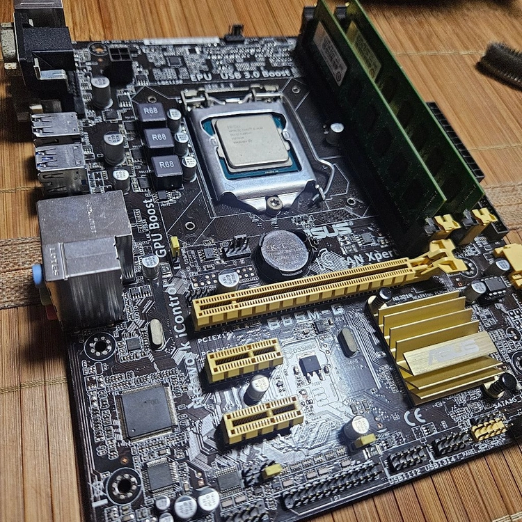ASUS B85M 메인보드 + CPU i5-4590 +DDR3 8g 이미지