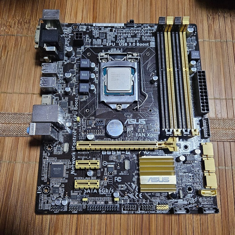 ASUS B85M 메인보드 + CPU i5-4590 +DDR3 8g 이미지