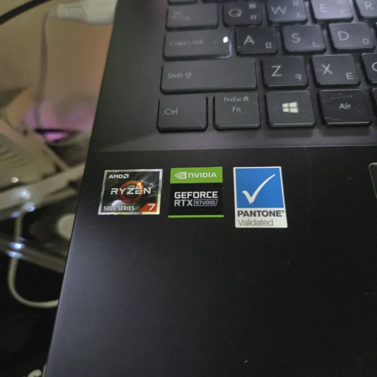 아수스비보북프로14x Oled 5800h 16g rtx3050 이미지