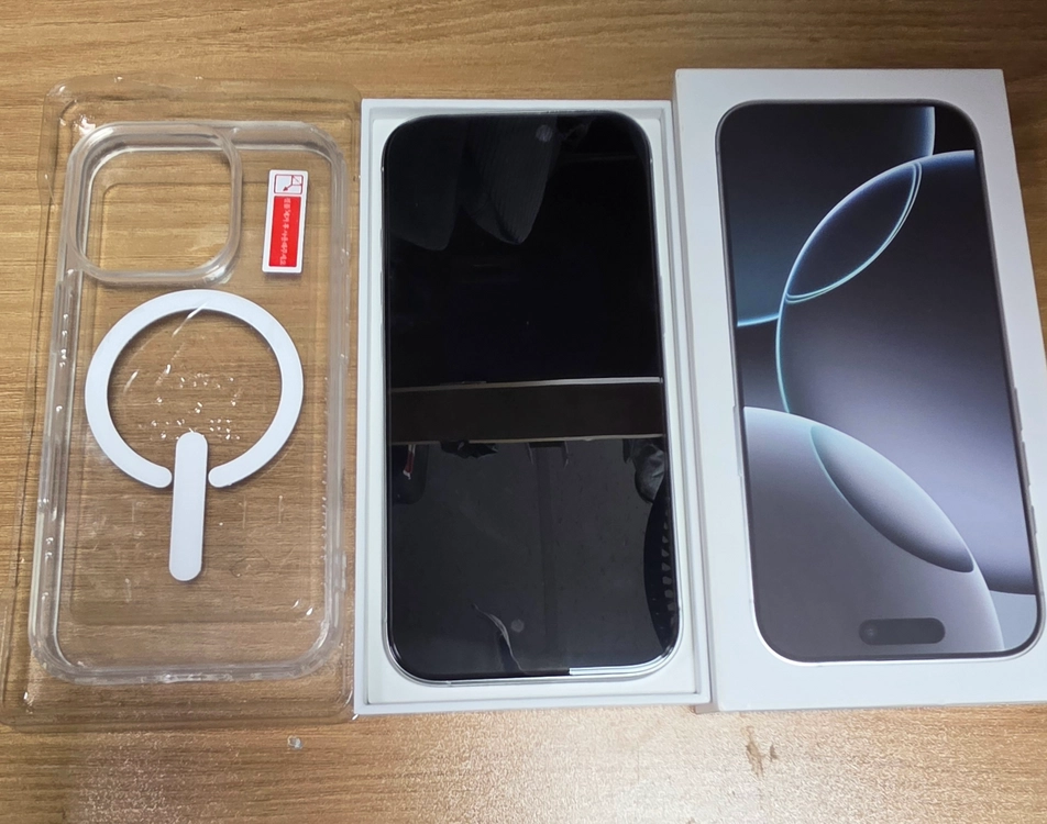 아이폰 16 프로 256GB 화이트 S급 이미지