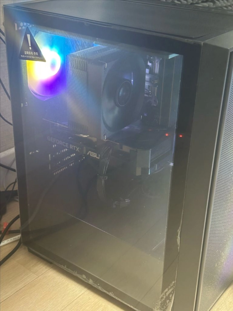 개인pc 라이젠5 7500f rtx5060ti 이미지