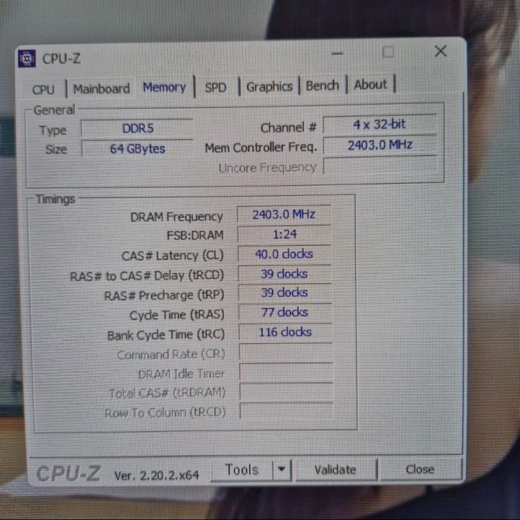 하이닉스 DDR5 M다이 언락 32GB 이미지