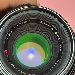 브로니카 Zenzanon MC 75mm F2.8 렌즈 판매 이미지