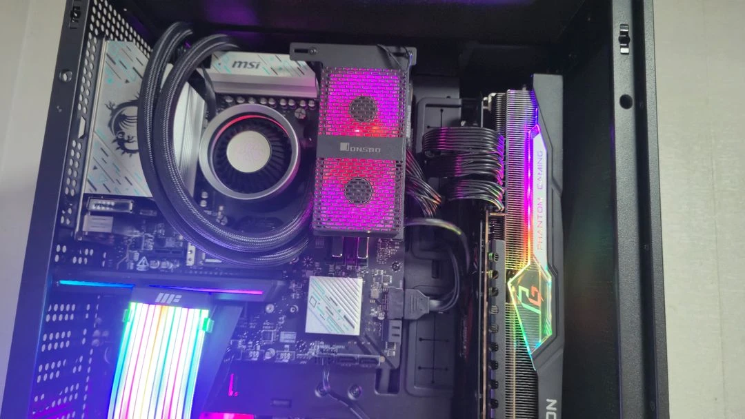 (중고) 9700x 7900xtx 램 32GB 게이밍 컴퓨터 이미지