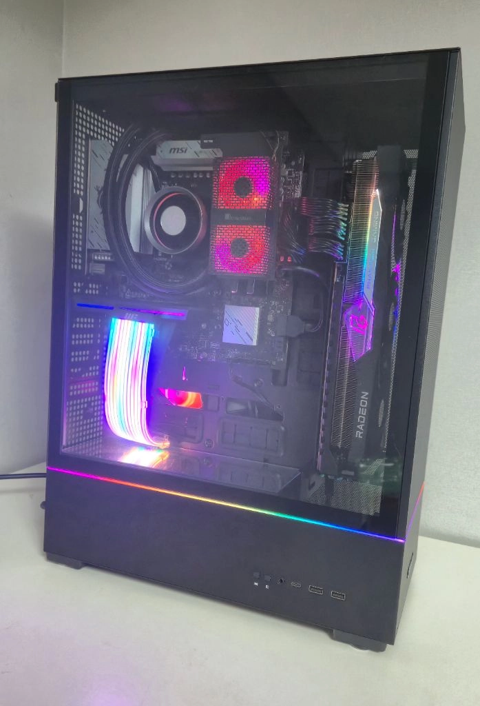(중고) 9700x 7900xtx 램 32GB 게이밍 컴퓨터 이미지