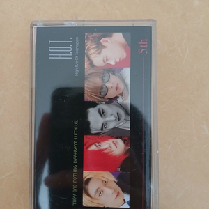 HOT 5집 카세트테이프입니다 이미지