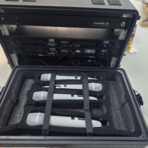 카날스 3002 무선마이크 세트(마이크, 안테나, 랙) 이미지