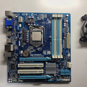 메인보드 GA-B75M-D3H + I7-3770 + 기본쿨러 이미지