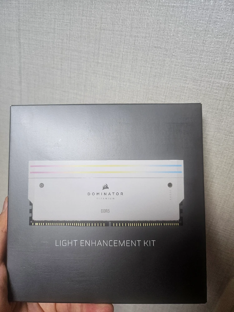 커세어 ddr5 도미네이터 티타늄 화이트 더미킷 더미램 - 안심되는 중고거래
