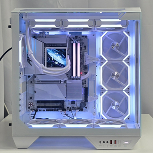 부산) 7700X3D / B650E / 32GB / 1TB 화이트PC 반본체 조립PC 이미지