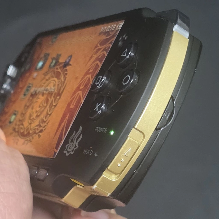 소니 PSP 몬스터헌터 휴대용 3rd 에디션 IPS 액정 이미지