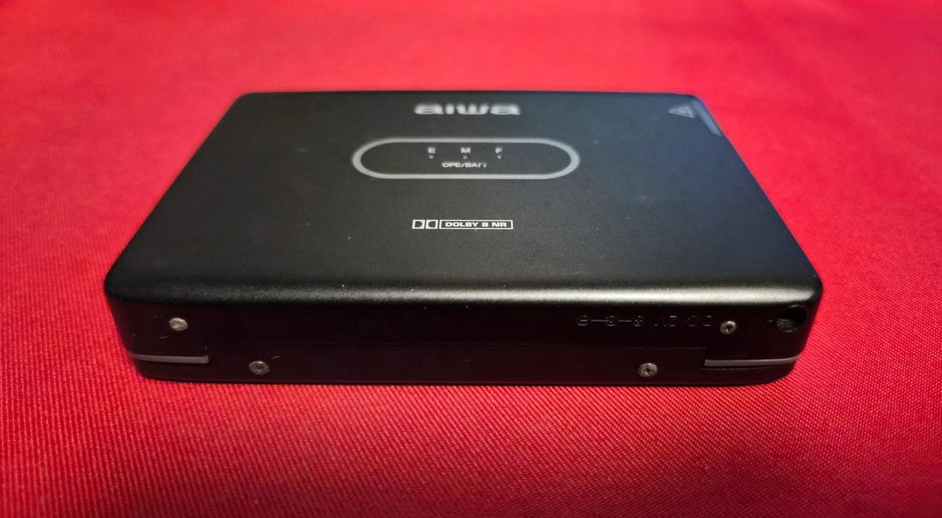 AIWA HS-PX550 아이와 카세트 워크맨 블랙 정상작동품 이미지