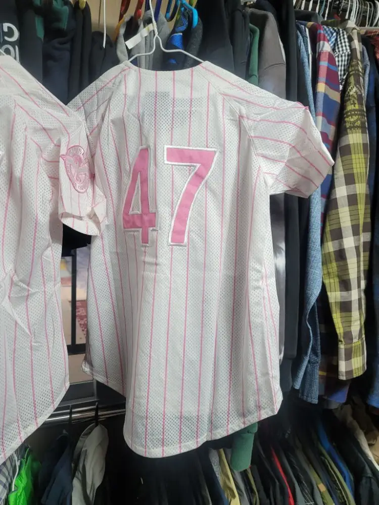 롯데유니폼 키즈핑크 7세 이미지