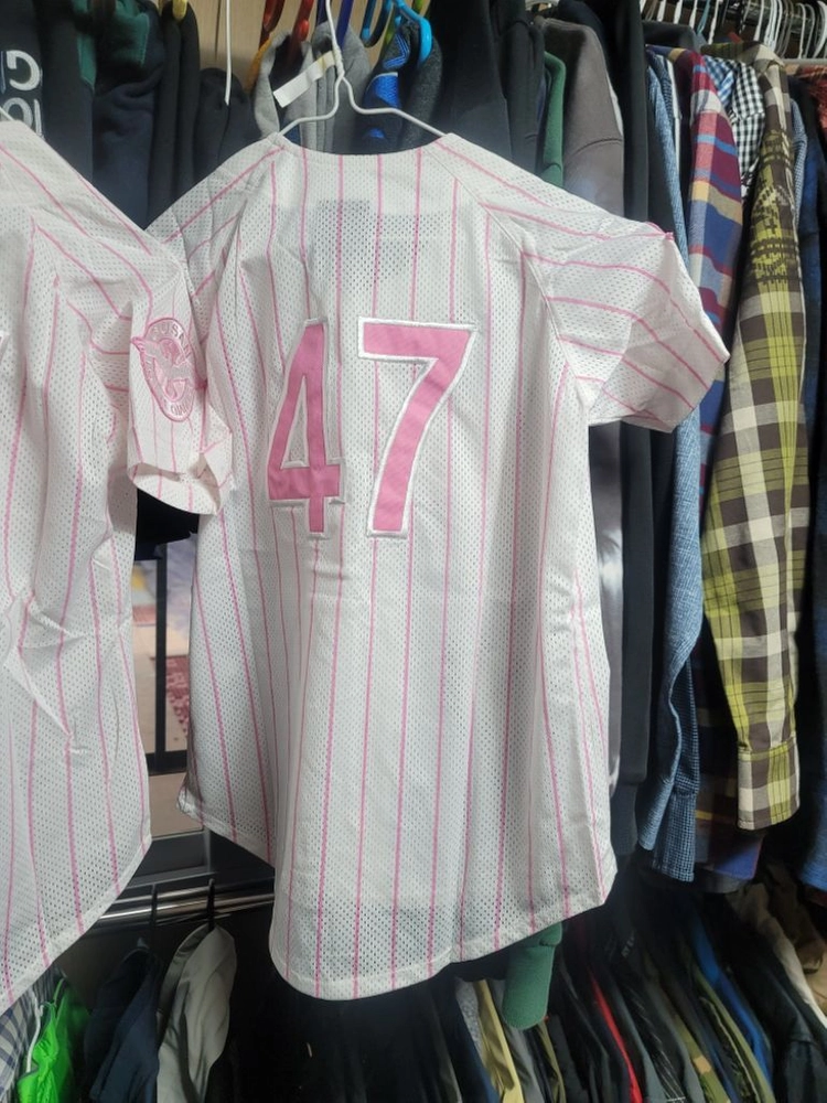 롯데유니폼 키즈핑크 7세 이미지