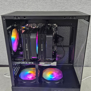 [PC] 고성능 게이밍 데스크탑 컴퓨터 (7800X3D / RTX 5070 / RAM 32GB) 이미지