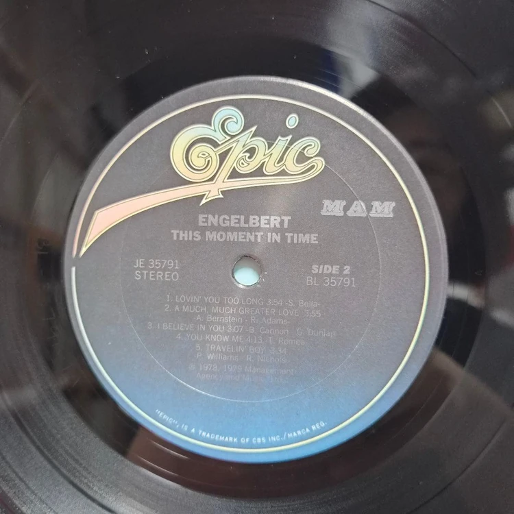 Engelbert This Moment In Time LP 앨범 8044 이미지