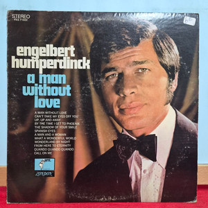 Engelbert Humperdinck A Man Without Love LP 8047 이미지
