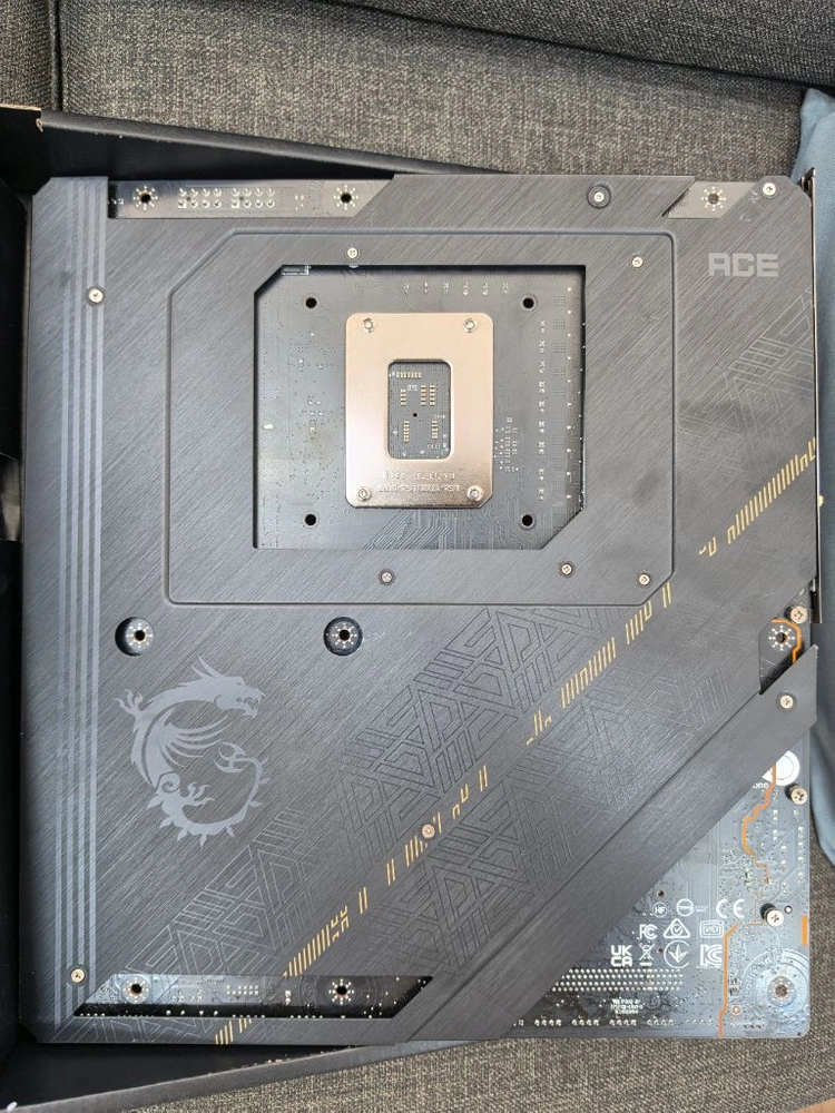인텔 i9 13900ks + msi meg z790 ace 이미지
