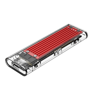ORICO 오리코 투명 M.2 NVMe SSD 외장 케이스 (TCM2-C3) 방열판 포함 이미지