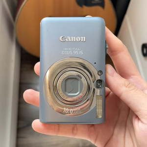 캐논 IXUS 95 IS 블루 디지털 카메라 이미지
