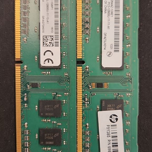 DDR3 4GB 메모리 2개 세트 이미지