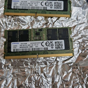 삼성 DDR5 5600 16GB x 2 총 32GB 노트북용 램카드 이미지