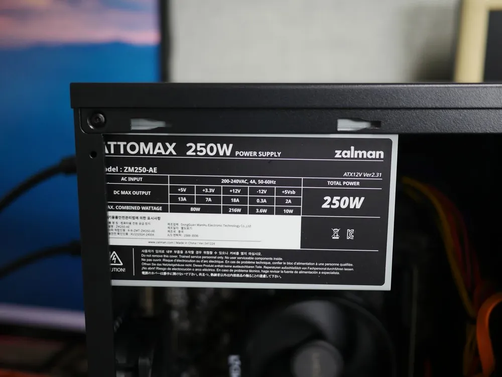 사무용 캐주얼게임용 PC 라이젠5 5500GT 16GB 정품윈11홈 새제품 이미지