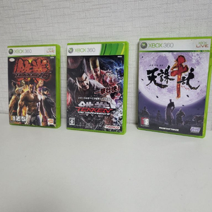 XBOX 360 게임 타이틀 3종 이미지