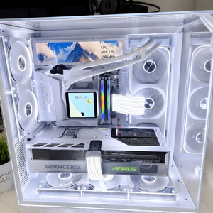 라이젠9 9950X3D RTX5080 어로스마스터 감성PC 팝니다 이미지
