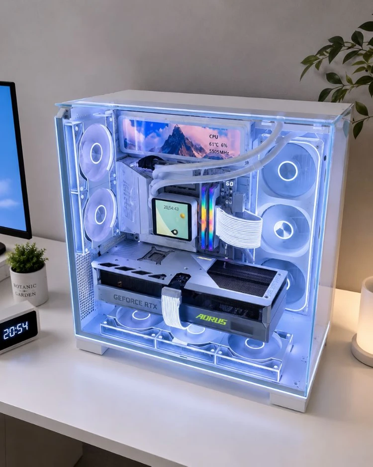 라이젠9 9950X3D RTX5080 어로스마스터 감성PC 팝니다 이미지