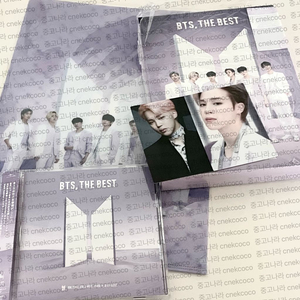 방탄 the best 더베스트 일본앨범 b풀셋(초회한정반b/c,통상반,초회한정 지민 포카,위버스 특전 포함 이미지