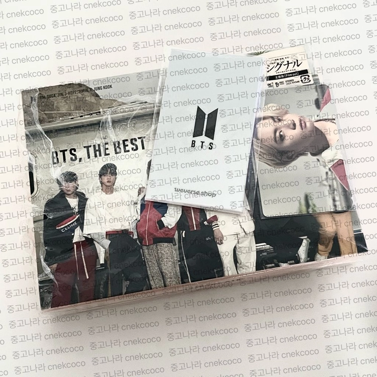 방탄 the best 더베스트 일본앨범 b풀셋(초회한정반b/c,통상반,초회한정 지민 포카,위버스 특전 포함 이미지