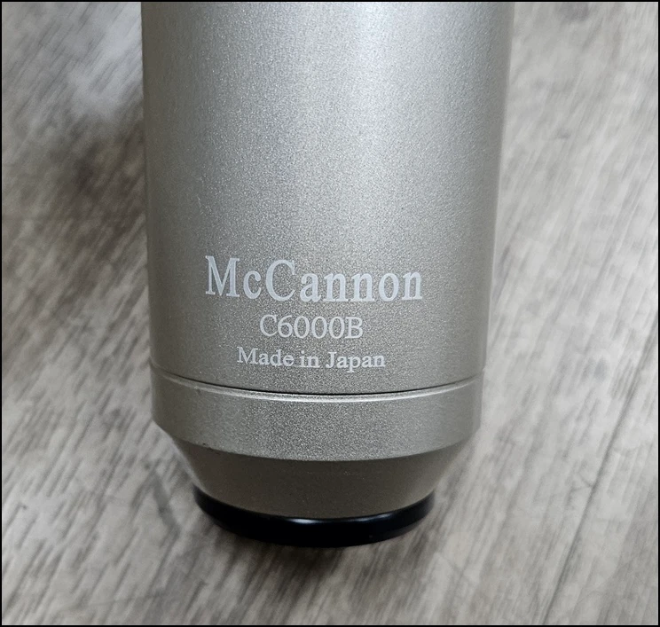 [중고] McCannon C6000B 대구경 콘덴서 마이크 세트 (전용 쇼크마운트 포함) 이미지
