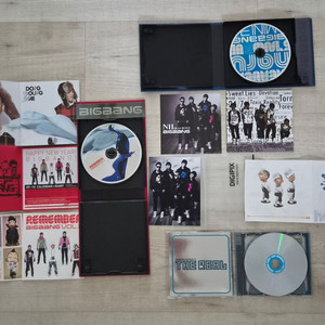 빅뱅 초반 CD 앨범 일괄3권 이미지